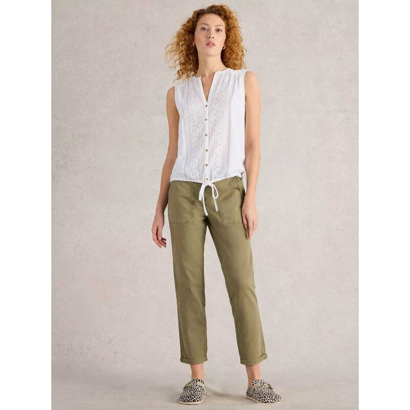 White Stuff Tulip Sleeveless Shirt image number 3